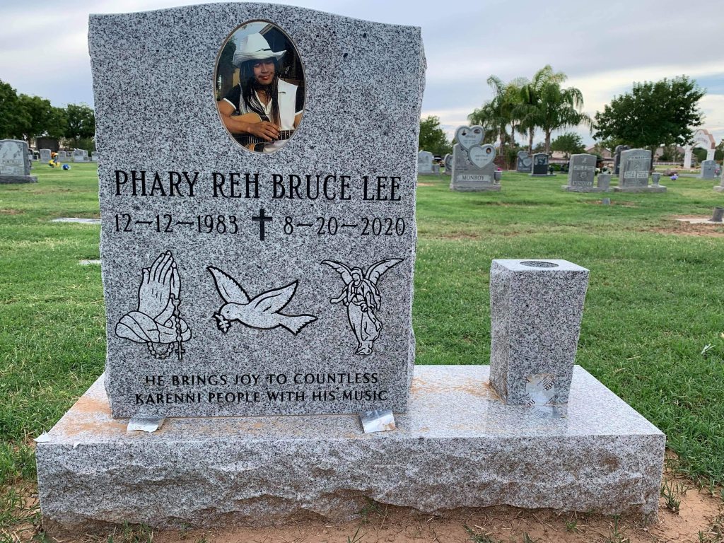 Phary Reh Bruce Lee, a Karenni-kayah singer, passed&nbsp;away